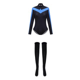 Batman Cosplay Costume Nightwing Bodysuit Adult Female Halloween Carnival Costume
