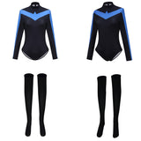 Batman Cosplay Costume Nightwing Bodysuit Adult Female Halloween Carnival Costume