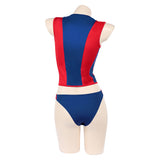 Baywatch Cosplay Costume Summer Quinn Red Swimsuit Adult Female Halloween Carnival Costume