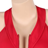 Baywatch Cosplay Costume Victoria Leeds Red Swimsuit Adult Female Halloween Carnival Costume
