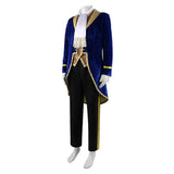 Beauty and the Beast Cosplay Costume The Beast Blue Outfit Adult Male Halloween Carnival Costume