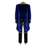 Beauty and the Beast Cosplay Costume The Beast Blue Outfit Adult Male Halloween Carnival Costume