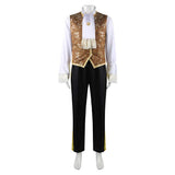 Beauty and the Beast Cosplay Costume The Beast Blue Outfit Adult Male Halloween Carnival Costume