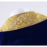 Beauty and the Beast Cosplay Costume The Beast Blue Outfit Adult Male Halloween Carnival Costume