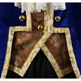 Beauty and the Beast Cosplay Costume The Beast Blue Outfit Adult Male Halloween Carnival Costume