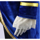 Beauty and the Beast Cosplay Costume The Beast Blue Outfit Adult Male Halloween Carnival Costume