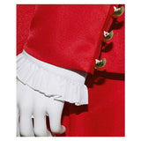 Beetlejuice Cosplay Costume Betelgeuse Red Suit Adult Male Halloween Carnival Costume