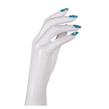 Billie Doe Blue Cosplay Nail Stickers Halloween Carnival Costume Accessories