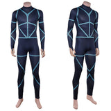 BLUE LOCK Cosplay Costume Live-action Jie Shiyi Blue Jumpsuit Adult Male Halloween Carnival Costume