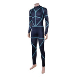 BLUE LOCK Cosplay Costume Live-action Jie Shiyi Blue Jumpsuit Adult Male Halloween Carnival Costume
