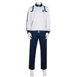 BLUE LOCK Cosplay Costume Yoichi Isagi White Outfit  Adult Male Halloween Carnival Costume