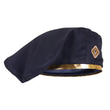 Blue Officer Hat LoL cosplay cos Hat Halloween Carnival Costume Accessories