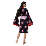 Boa Hancock Cosplay Costume Black Kimono Adult Female Halloween Carnival Costume