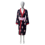 Boa Hancock Cosplay Costume Black Kimono Adult Female Halloween Carnival Costume