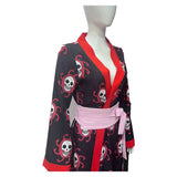 Boa Hancock Cosplay Costume Black Kimono Adult Female Halloween Carnival Costume