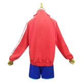 Brand New Animal Michiru Kagemori Beastman Red Outfit Halloween Carnival Cosplay Costume