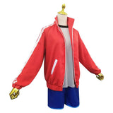 Brand New Animal Michiru Kagemori Beastman Red Outfit Halloween Carnival Cosplay Costume