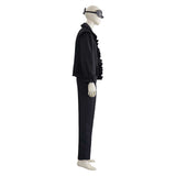 Bridgerton Cosplay Costume Benedict Bridgerton Black Outfit Adult Male Halloween Carnival Costume