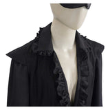 Bridgerton Cosplay Costume Benedict Bridgerton Black Outfit Adult Male Halloween Carnival Costume