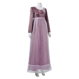 Bridgerton Cosplay Costume Sophie Beckett Purple Dress Adult Female Halloween Carnival Costume
