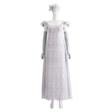 Bridgerton Cosplay Costume Sophie Beckett White Outfit Adult Female Halloween Carnival Costume