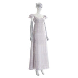 Bridgerton Cosplay Costume Sophie Beckett White Outfit Adult Female Halloween Carnival Costume