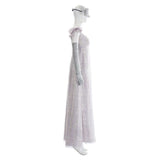 Bridgerton Cosplay Costume Sophie Beckett White Outfit Adult Female Halloween Carnival Costume