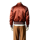 Camp Rock Cosplay Costume Nick Jonas Brown Jacket Set Adult Male Halloween Carnival Costume