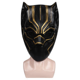 Captain America 3 Civil War Black Panther T‘Challa Black Mask Cosplay Adult Unisex Latex Masks Helmet Masquerade Halloween Party Costume Props