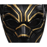 Captain America: Civil War  Black Panther T‘Challa Mask Cosplay Latex Masks Helmet Masquerade Halloween Party Costume Props