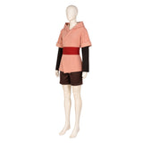 Cara Cosplay Costume Pink Hooded Set Adult Female Halloween Carnival Costume