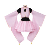 Cardcaptor Sakura Cosplay Costume Sakura Kinomoto Pink Dress Adult Female Halloween Carnival Costume
