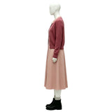 Carrie Cosplay Costume Women Pink Dress Adult Female Halloween Carnival Costume