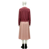 Carrie Cosplay Costume Women Pink Dress Adult Female Halloween Carnival Costume