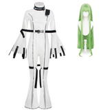 Code Geass C.C. Cosplay Costume White Outfit Adult Female Halloween Carnival Costume
