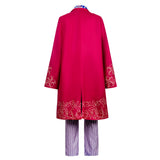 Charlie and the Chocolate Factory Cosplay Costume Young Willy Wonka Red Outfit Adult Male Halloween Carnival Costume