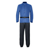 Chikyuu no Undou ni Tsuite Cosplay Costume Rafał Blue Outfit Adult Male Halloween Carnival Costume