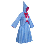Cinderella Cosplay Costume Fairy Godmother Blue Outfit Adult Female Halloween Carnival Costume