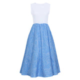 Cinderella Cosplay Costume Fairy Godmother Blue Outfit Adult Female Halloween Carnival Costume