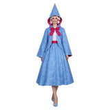 Cinderella Cosplay Costume Fairy Godmother Blue Outfit Adult Female Halloween Carnival Costume