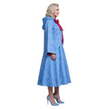 Cinderella Cosplay Costume Fairy Godmother Blue Outfit Adult Female Halloween Carnival Costume
