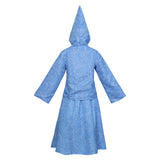 Cinderella Cosplay Costume Fairy Godmother Blue Outfit Adult Female Halloween Carnival Costume
