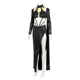 Clair Obscur Cosplay Costume Lune Black Outfit Adult Female Halloween Carnival Costume