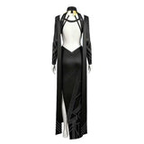 Clair Obscur Cosplay Costume Lune Black Outfit Adult Female Halloween Carnival Costume