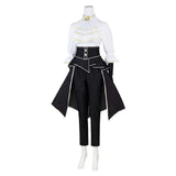 Clair Obscur Cosplay Costume Maelle White and Black Outfit Adult Female Halloween Carnival Costume