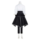 Clair Obscur Cosplay Costume Maelle White and Black Outfit Adult Female Halloween Carnival Costume