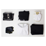 Clair Obscur Cosplay Costume Maelle White and Black Outfit Adult Female Halloween Carnival Costume