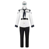 Coby White Uniform Outfit Adult Male Halloween Carnival Costume
