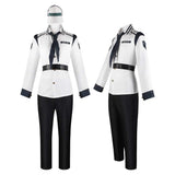Coby White Uniform Outfit Adult Male Halloween Carnival Costume