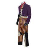 CoCo Cosplay Costume Hé‌ctor Rivera Purple Outfit  Adult Male Halloween Carnival Costume